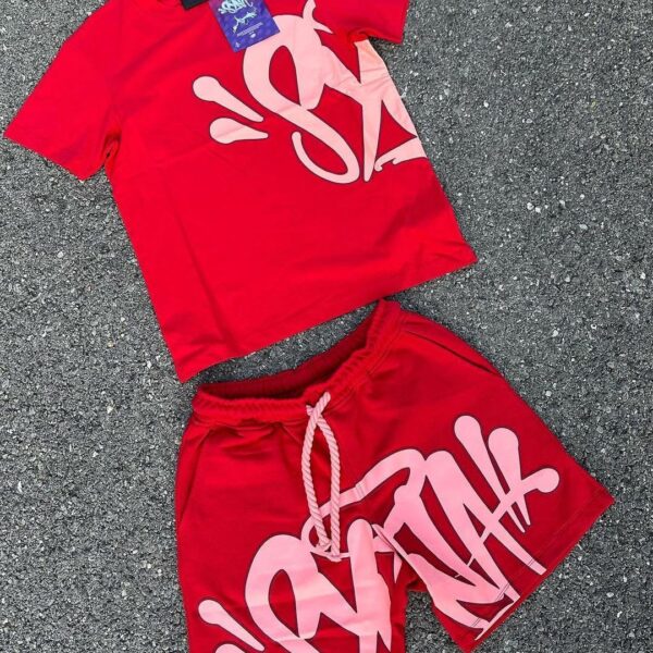 Synaworld T-Shirt and Shorts Set - Red