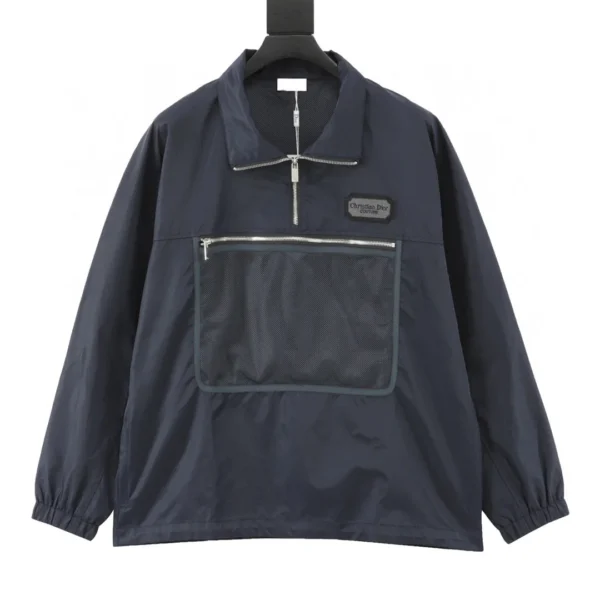 Christian Dior Jacquard Jacket Front Pocket