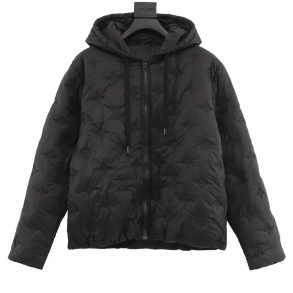 Louis Vuitton- Black Logo Jacket