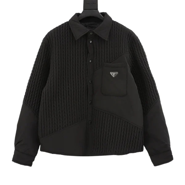 Prada -Abstract Sweater Jacket