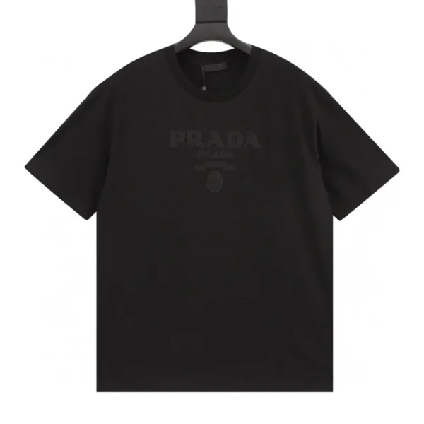 Prada – Minimal Logo Black T-Shirt