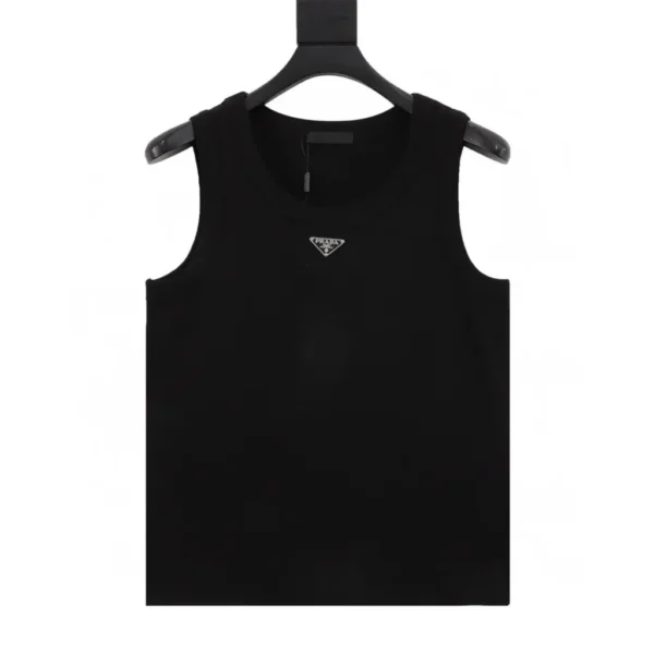 Prada – Black Strapless T-Shirt`