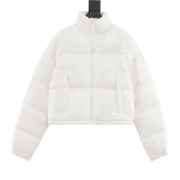 the-North Face Nuptse Short  White